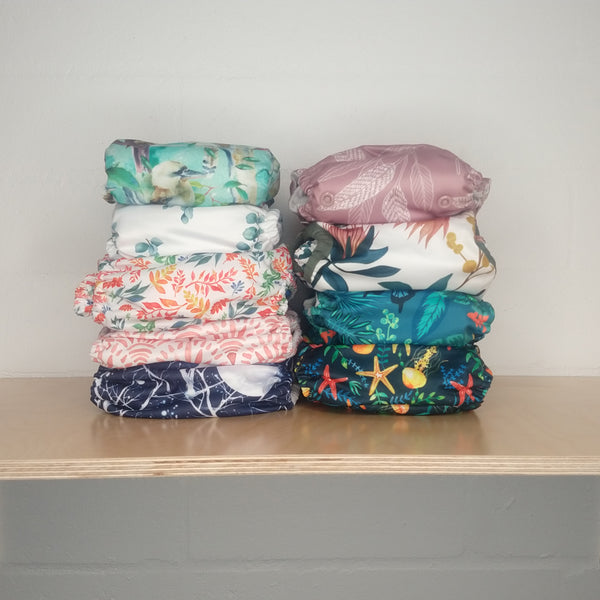 The Perfect Place to Start: DAY NAPPY Hire Package | 8 Nappies